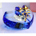 new product Fashion Crystal glass Music Box